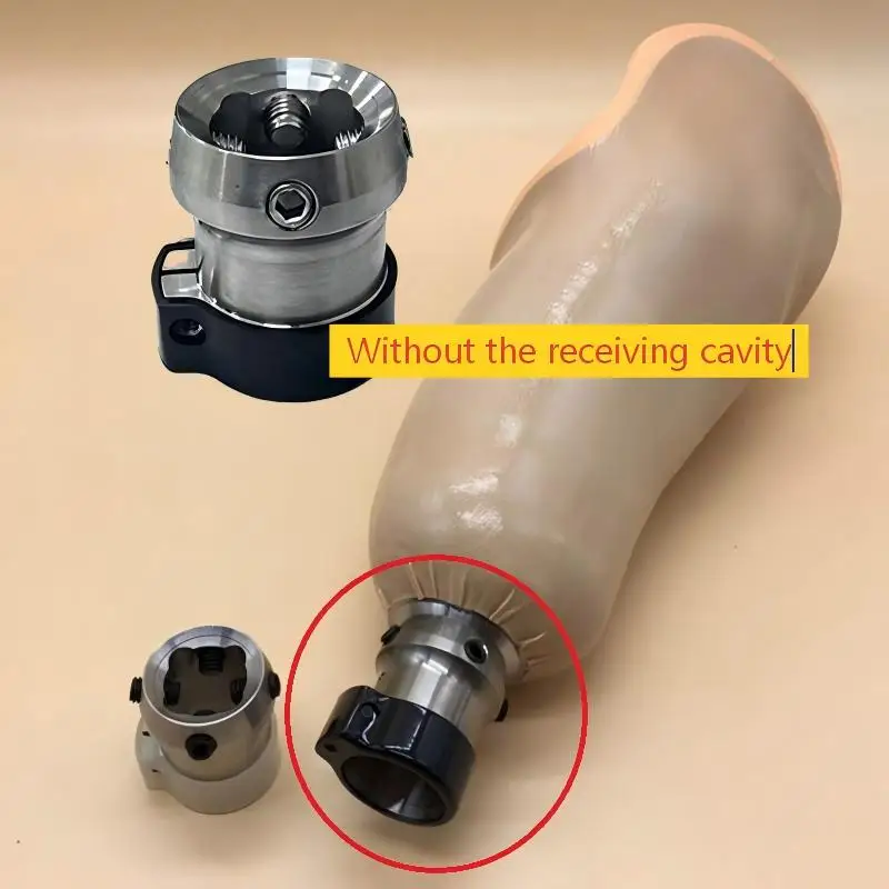 Lock Tube Clamp Adapter for 30mm Pylon Prosthetic Leg Tube Connector for Above/Below Knee Amputee Prosthesis Components
