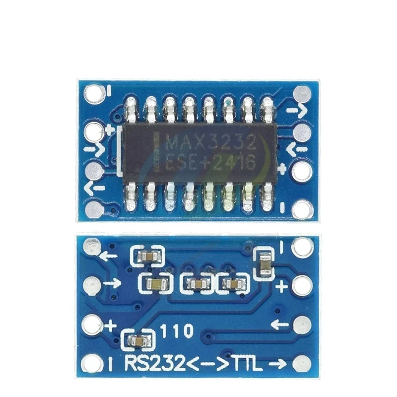 1/5/10PCS mini RS232 MAX3232 Levels to TTL level converter board serial converter board Dropshipping