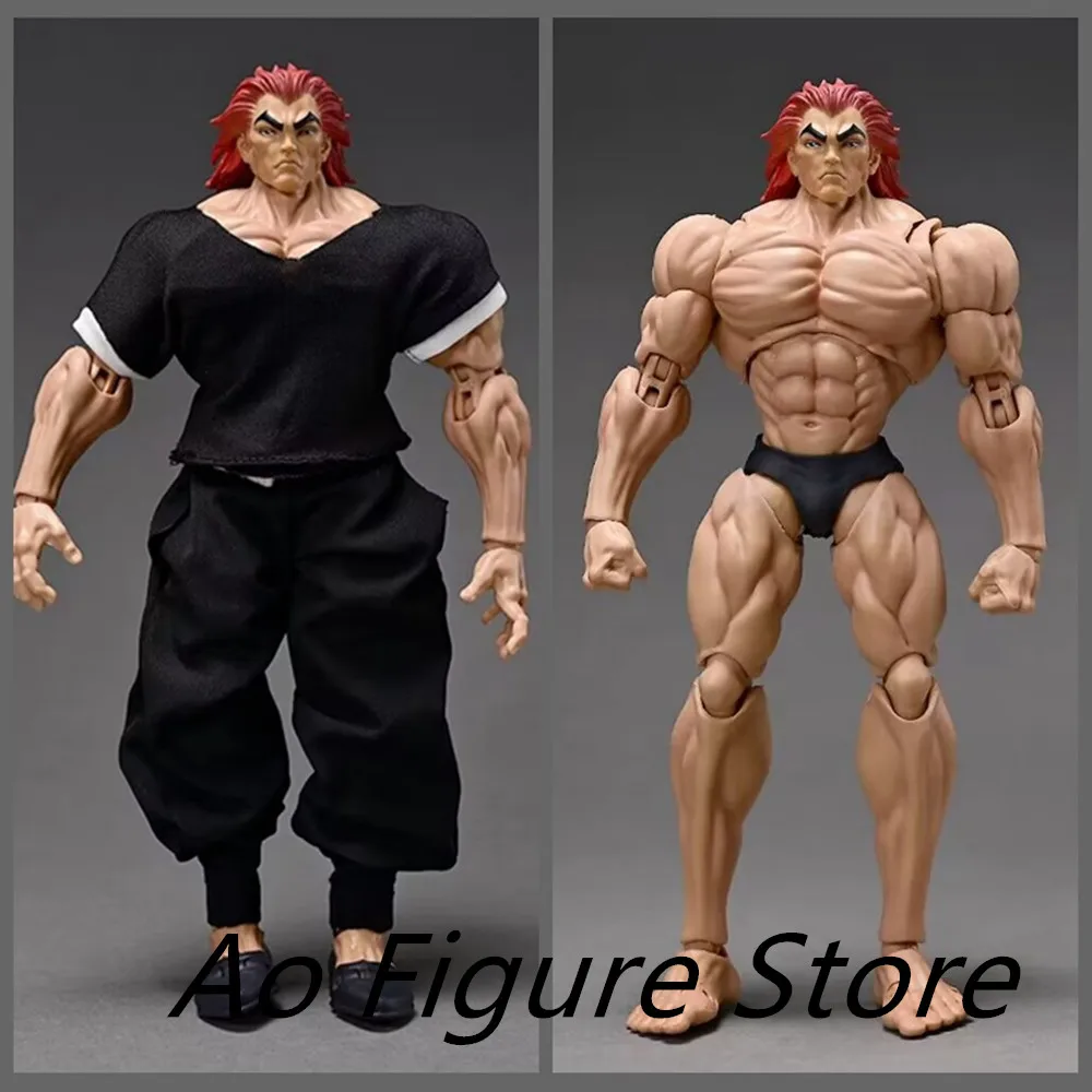 Storm Toys Hanma Yujiro Anime Figure St Grappler Action Figurine Pvc Model Statue Collectible Doll Desk Decoration Birthday Gift