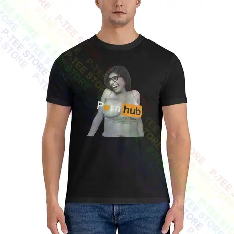 Mia Khalifa Candid Shirt T-shirt Top Trendy Vintage Hot Selling Tee