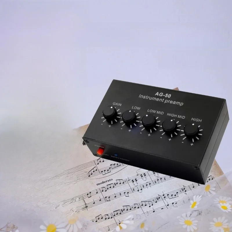 instrument-pickup-preamp-gain-band-equalizer-guitar-zither-guzheng-string-instrument-patch-panel-electromagnetic-soundhole