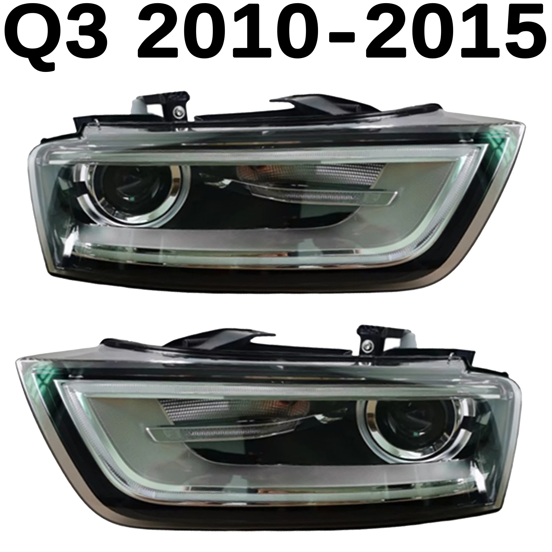

1PC for Audi Q3 headlights 2010-2015 HID xenon Headlamp Original quality EU version without AFS