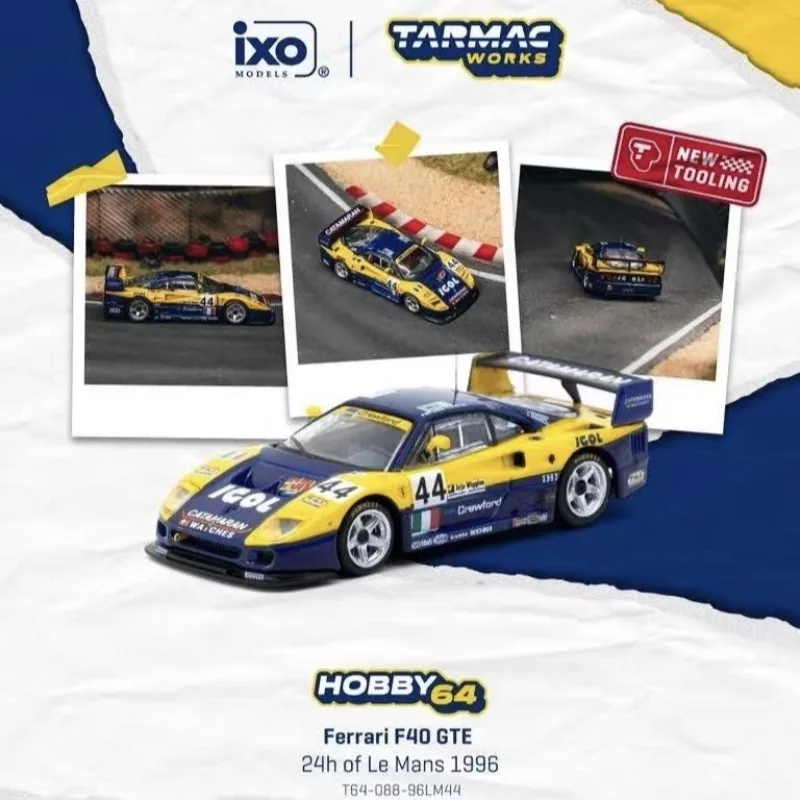 

TW 1:64 Ferrari F40 GTE 24h of Le Mans 1996 Mercedes-AMG GT3 Bathurst 12h 2025 GruppeM Racing Литая под давлением модель автомобиля из сплава