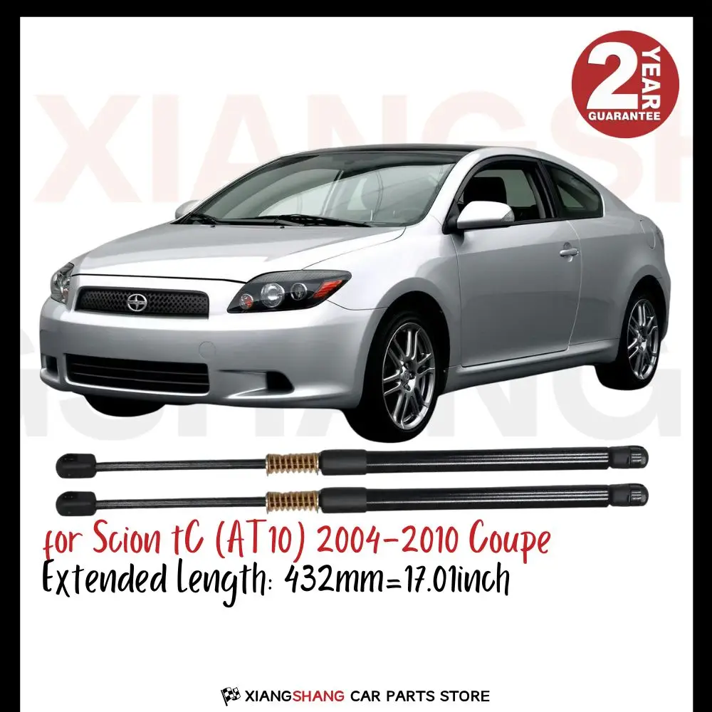 

2 шт. задний демпфер задней двери для Scion tC (AT10) 2004-2010 купе задняя дверь с пружиной багажника багажника газовые стойки с зарядкой