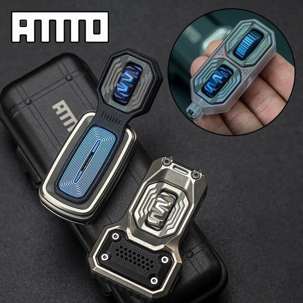 الذخيرة EDC GRAGKER-M الفقرة المغناطيسية اسئلة تململ سبينر التيتانيوم ألعاب متململة للبالغين لعبة لتخفيف التوتر #1