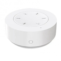 Tuya Zigbee Smart Knob Button Scene Switch Wireless Random Sticker Smart Home Dimming Scene Switch Easy Install Easy To Use