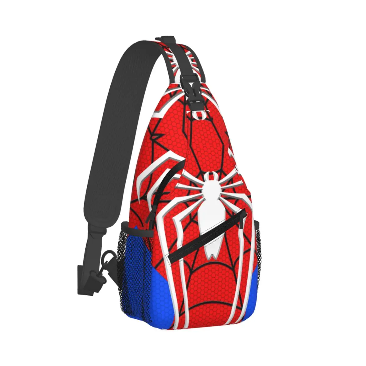 

Spiderman Spider man Crossbody Sling Bag for Men Women Chest Bag Disney Geek Nerdy Gamer Shoulder Backpack Daypack Sports Pack