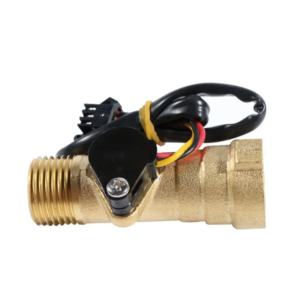 

1pcs Water Flow Sensor RV Tankless Water Heater Water Sensor Monitors For DN15 G1/2 Fittings Water Heater Regulation