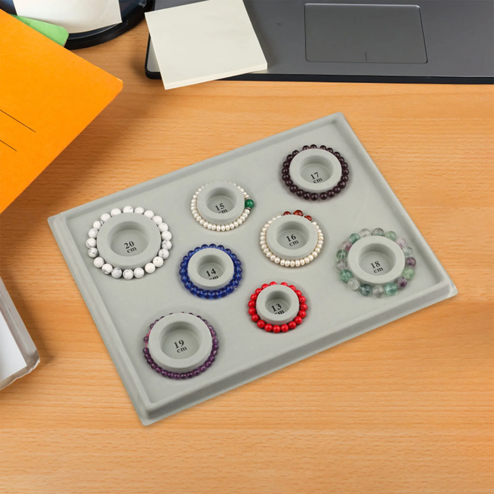 

1Set Bead Design Board Jewelry Silicone Tray Necklace Bracelet Beading Board Jewelry Making DIY Measurement Tool