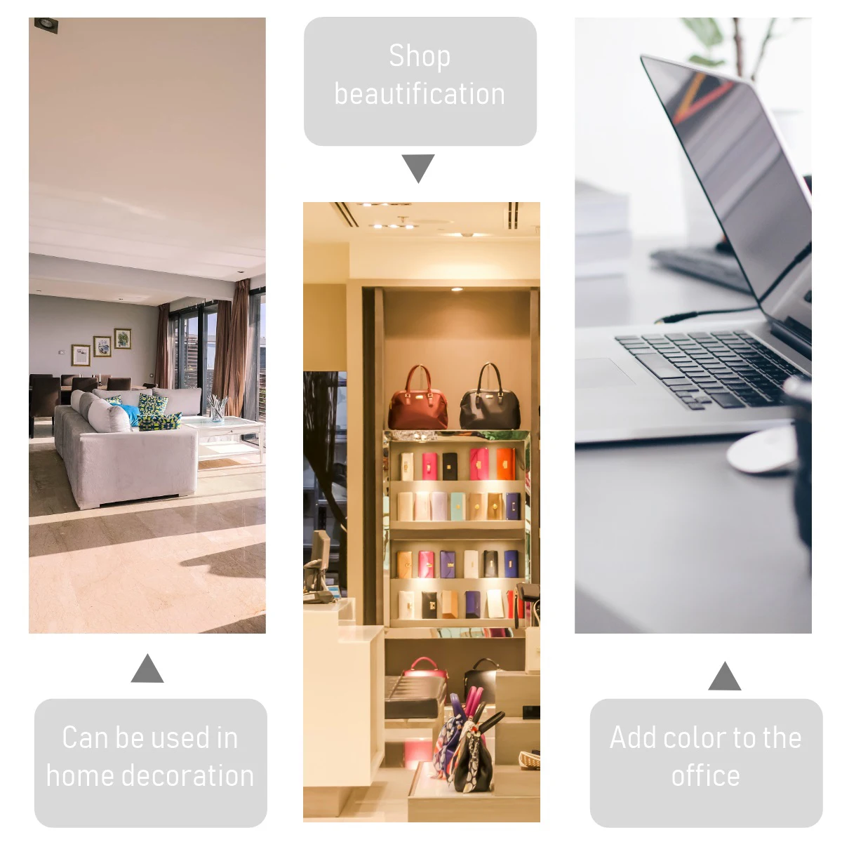 

1Pcs Colorful Glass Vase High Quality Craftsmanship Transparent Ceramic Vase Wide Mouth for Flowers Branches Home Decoration