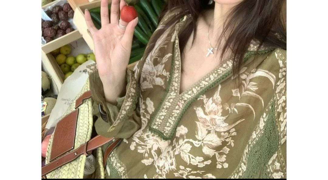 

New Chinese Ethnic Style Retro Shirt Women's 2026 Summer Popular New Top Unique Design Shirt