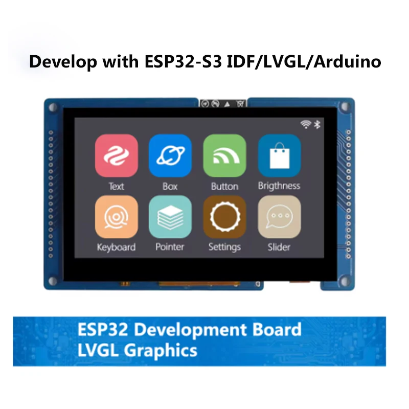 ESP32-S3 IDF Arduino LVGL 7 pollici 800*480 HMI 8M PSRAM 16M Flash WIFI e Bles Schermo Smart Display da 7,0 pollici Modulo TFT LCD RGB