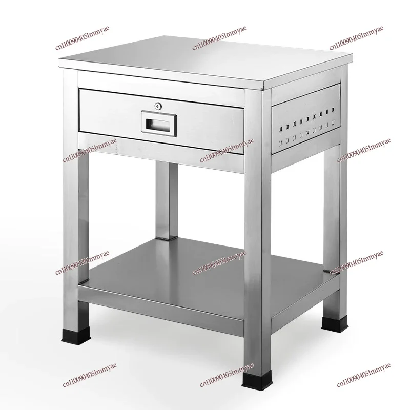 Workshop Stainless Steel Workbench CNC Lathe Heavy Duty Console CNC Machining Center Drilling Machine Tool Table