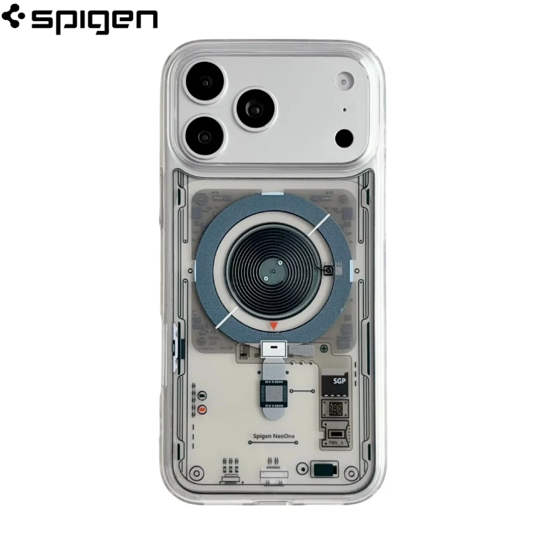 Spigen Ultra Hybrid MagFit Neo One Magnetische Handyhülle für iPhone 17 16 15 14 13 Pro Max Plus für MagSafe Kabelloses Laden Schutzhülle