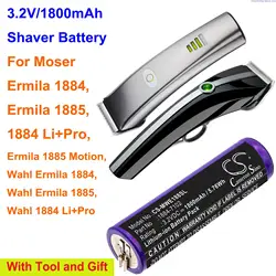 Bateria Cameron Sino 1800mAh do 1884 Moser Ermila, 1885,1884 Li Pro, ruch 1885, Wahl Ermila 1884,1885