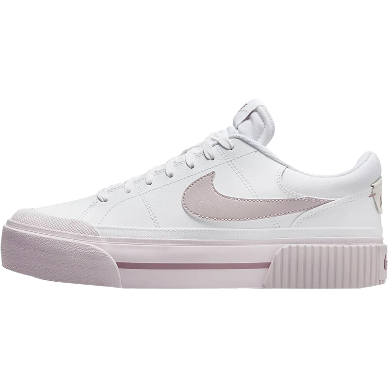 Oryginalne damskie sneakersy Nike z grubą, odporną na ścieranie podeszwą, niskie, codzienne, model DM7590-105, nowość 2024.