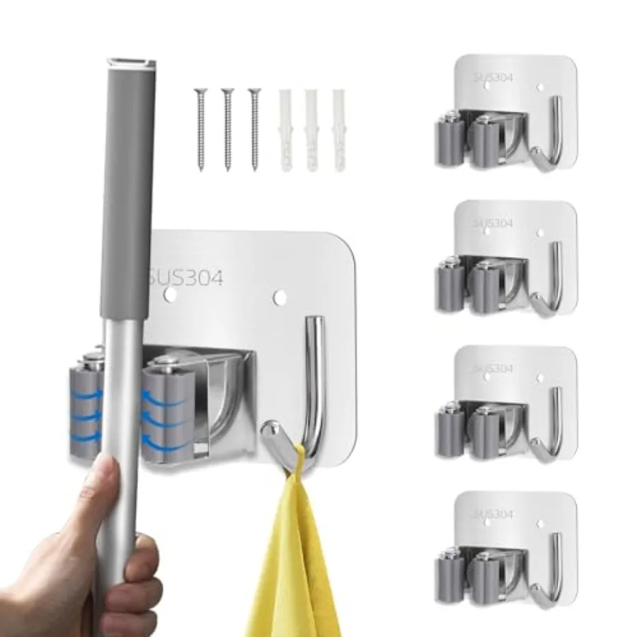 Mop And Broom Holde… - image