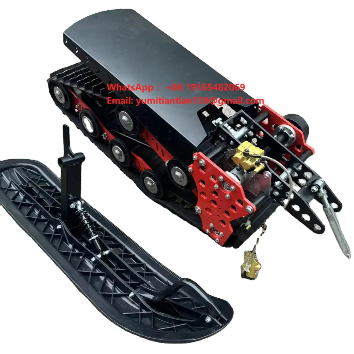 Different Design Snowmobile Snowscoot Ski Tracked Popular Entertainment Electric Snowmobile Kids Snow Racer Vehicle Tracks