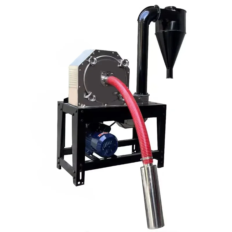 Animal Feed Hammer Self Priming Stainless Steel Maize Grinding Mill Forage Corn Crusher Grain Grinder Machine 700 Kg/h