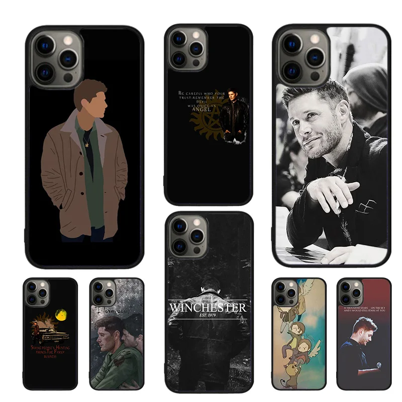 Supernatural Winchester Phone Case For iPhone 16 15 14 11 12 13 mini Pro  XR XS MAX Plus coque Cover Shell