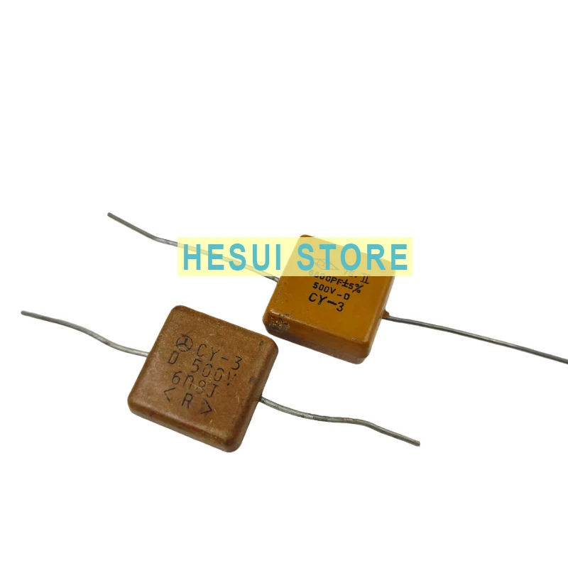 Radio equipment factory produces 500V silver mica capacitor cy3 horizontal capacitor, bile capacitor enthusiast capacitor
