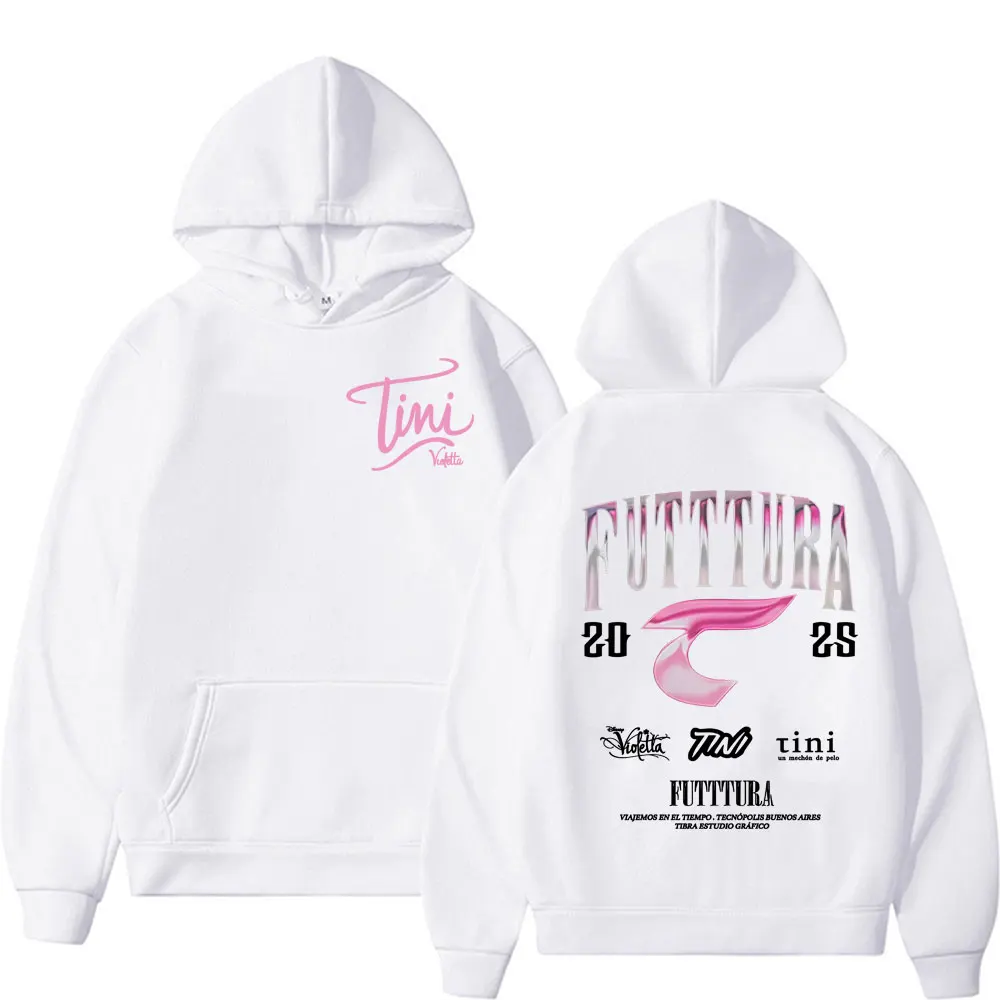 ألبوم المغني الصغير ستوسيل فوديرا 2025 جولة بلوزات الرجال النساء الموضة الجمالية الرجعية هوديي الشارع الشهير كم طويل هوديس