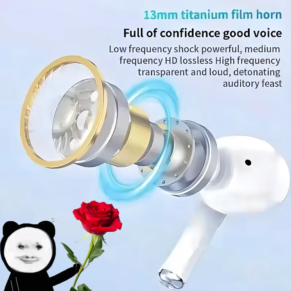 A5 TWS True HiFi sans fil Bluetooth écouteurs son faible latence réduction du bruit écouteurs pour IPhone Android