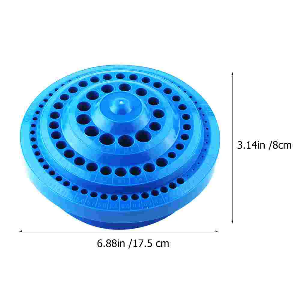 Drill Storage Box Bits Bin Organizer Holder Sase Classified Tray Tool Case Grinding Head