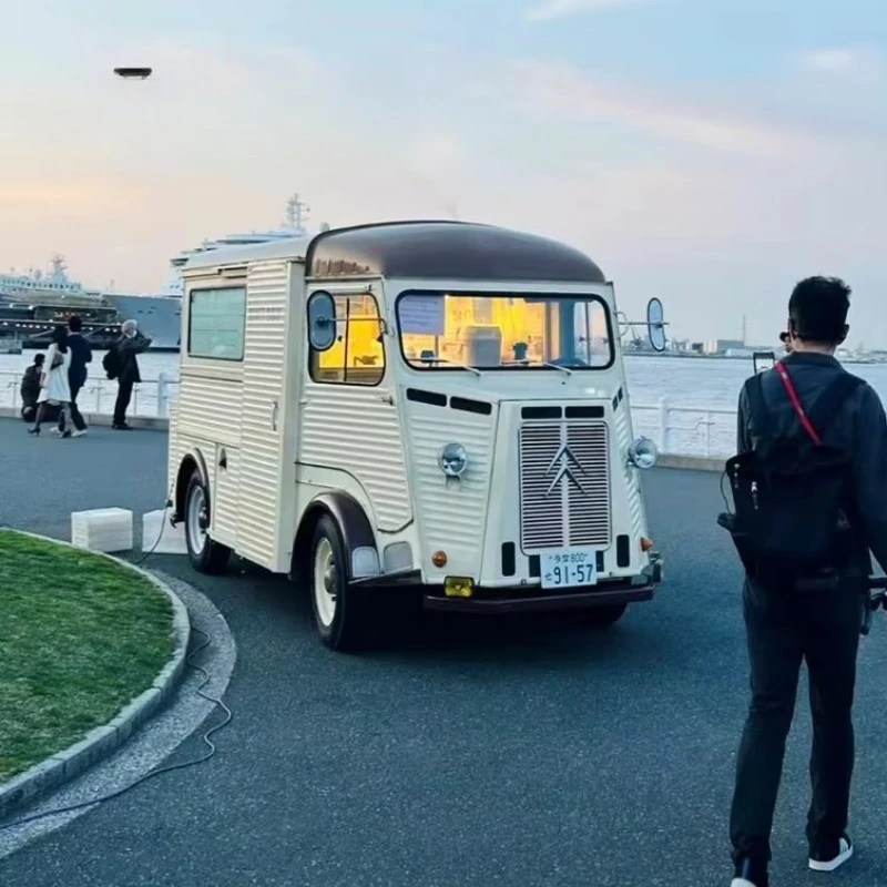 Wood Fired Pizza Oven Mobile Food Cart Outdoor Street Kitchen for Authentic Pizza Vending