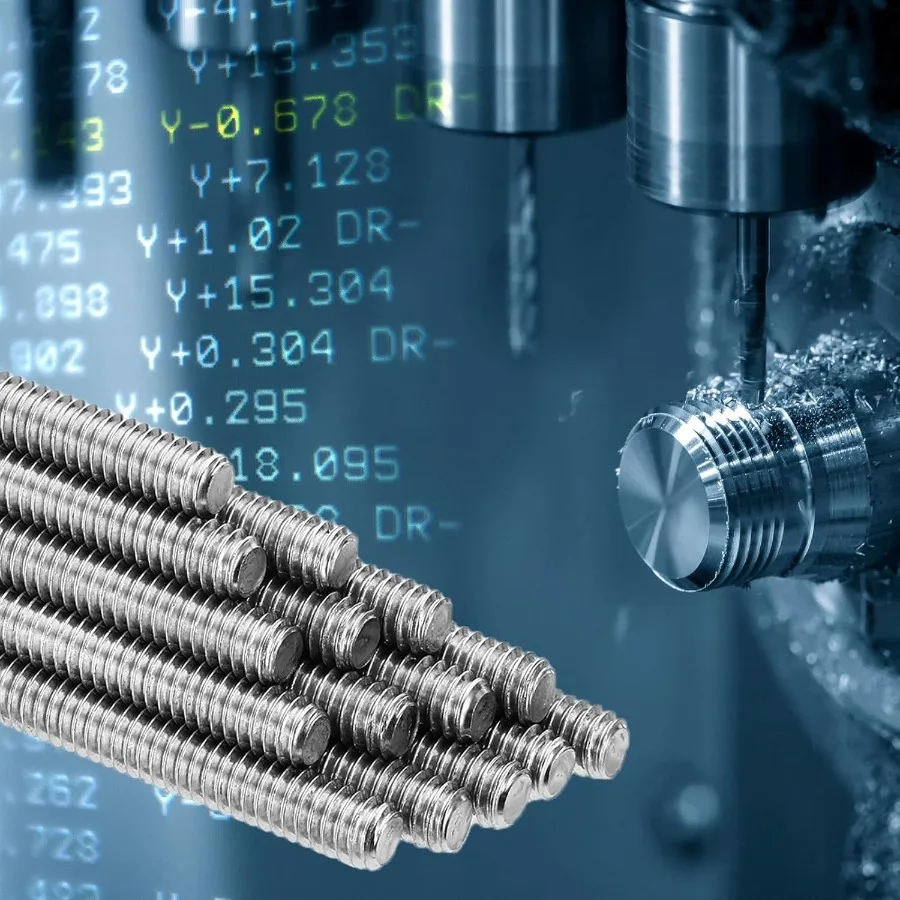 3 8 "16 U 304 الفولاذ المقاوم للصدأ قضيب ملولب بالكامل 10 قطعة 3" طول طويل الخيوط المسمار اليد اليمنى المواضيع جميع الخيوط قضيب ترصيع f #5