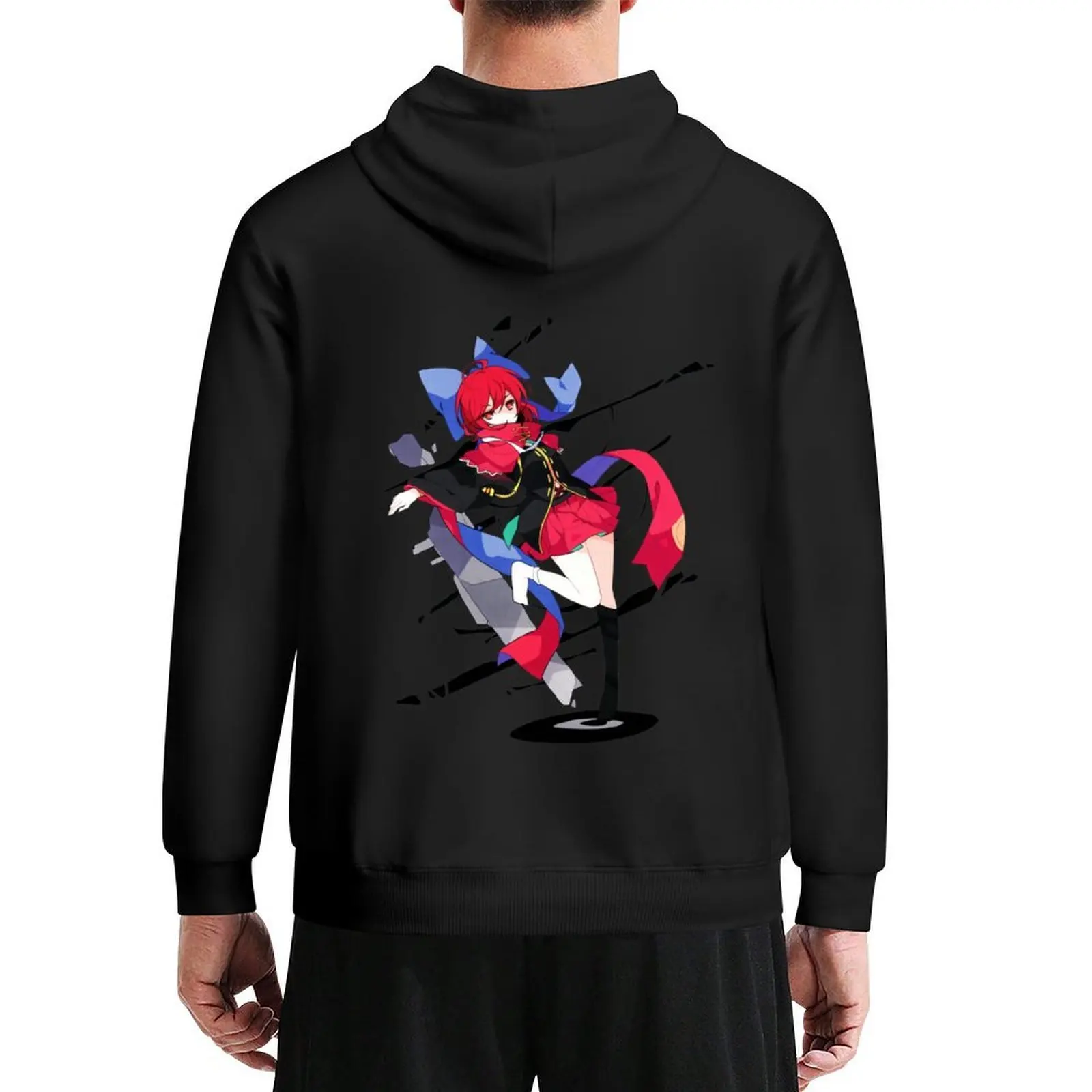 

Touhou Project - Sekibanki Hoodie korean clothes aesthetic clothing mens clothing autumn new products new in hoodies and blouses