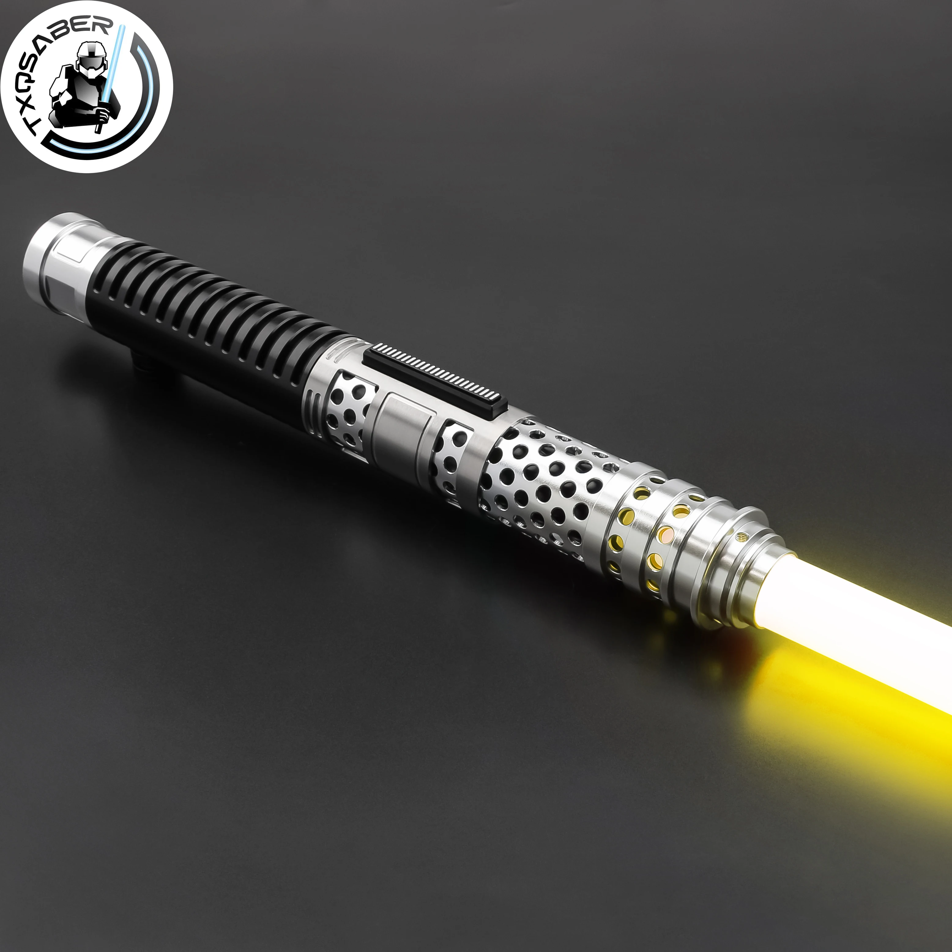 

TXQSABER Lightsaber Ventress Replica SD RGB Neo Pixel Metal Hilt Colors Changing FOC Smooth Swing Light Sword for Adult Cosplay