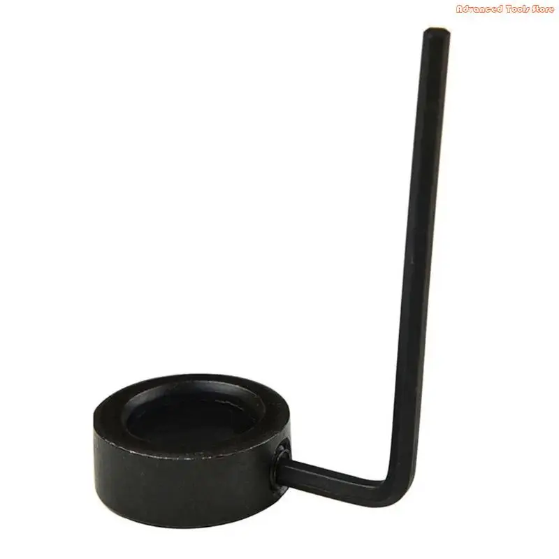 8Pcs Drill Bit Depth Limit Collar Set Locking Steel Rings Adjustable Positioner W91B