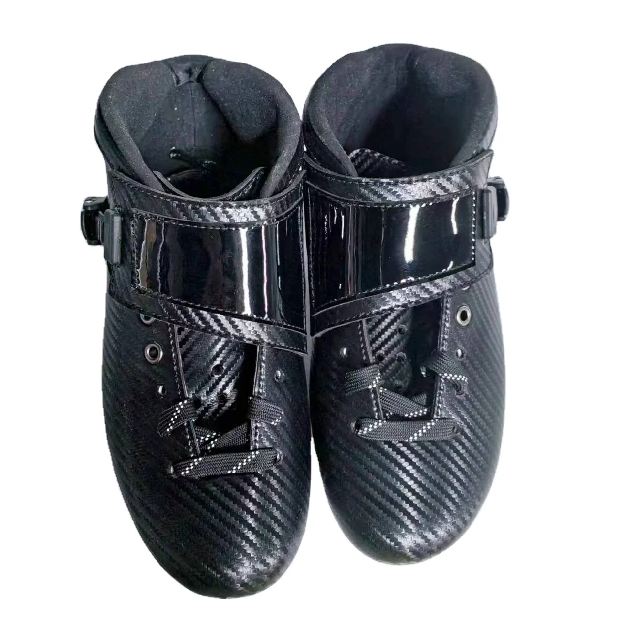 Carbon Fiber Inline Speed Skates, Professional Roller Skates, Durable Wheels Smooth Gliding, Lightweight Outdoor Sports Gear