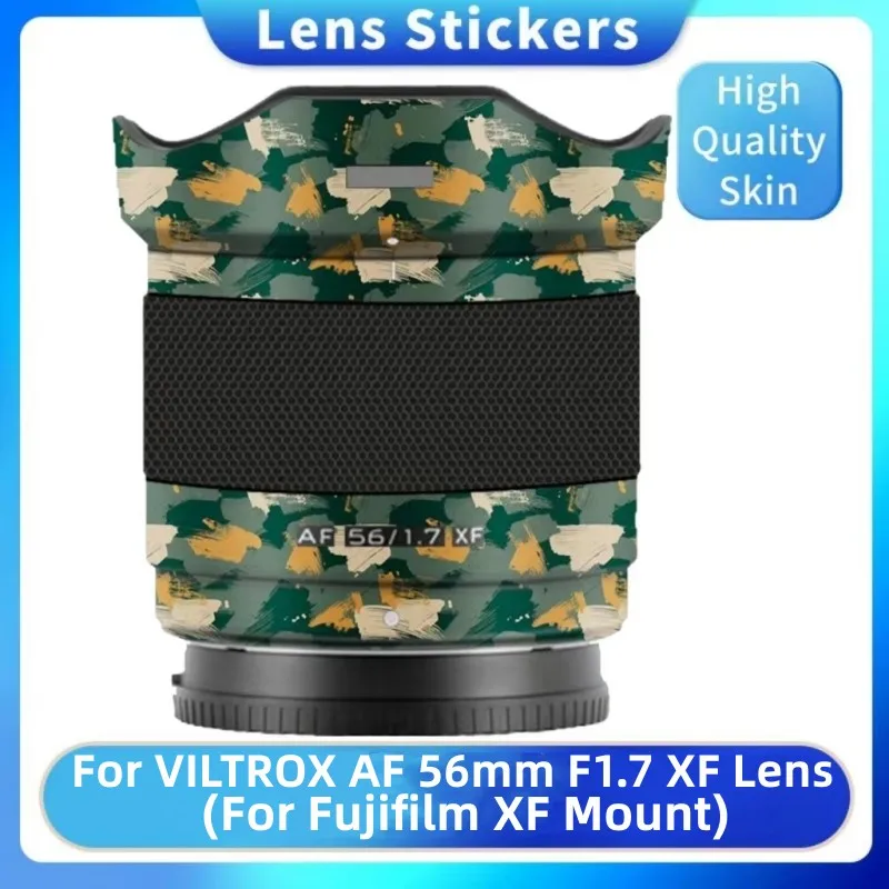 For VILTROX AF 56mm F1.7 XF Decal Skin Vinyl Wrap Film Camera Lens Body Protective Sticker Protector Coat 56 1.7 XF Mount