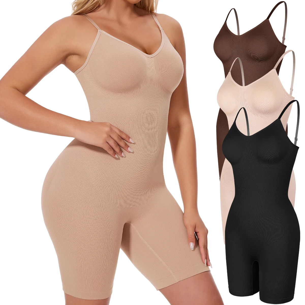 Damskie bielizna modelująca body kontrola brzucha Butt Lifter urządzenie do modelowania całego ciała udo szczuplejsza gorset modelujący talię bielizna wyszczuplająca brzuch Fajas