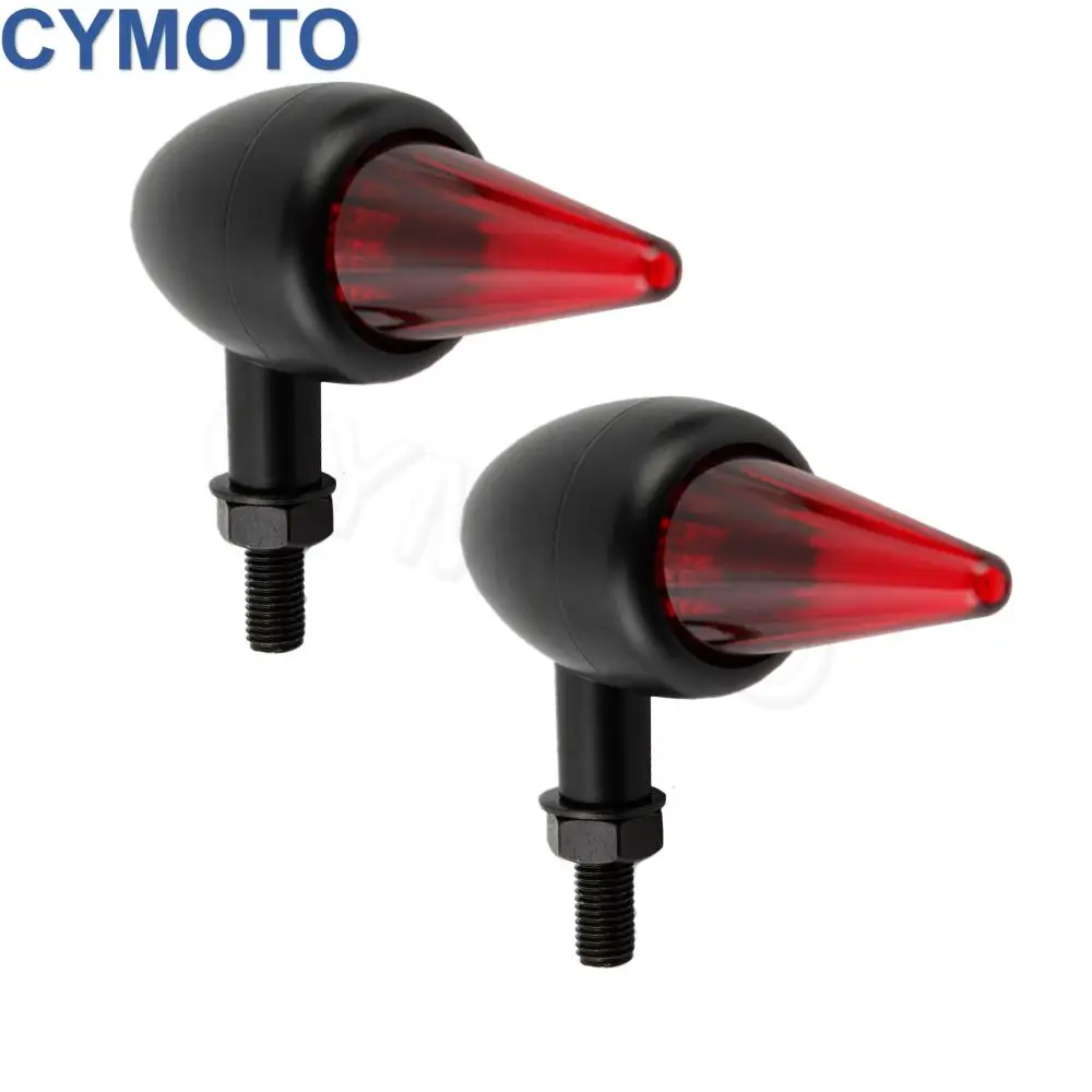 

Universal Motorcycle 10mm LED Turn Signal Light For Harley Chopper Cruiser Bobber Cafe Racer Custom For Honda For Kawasaki