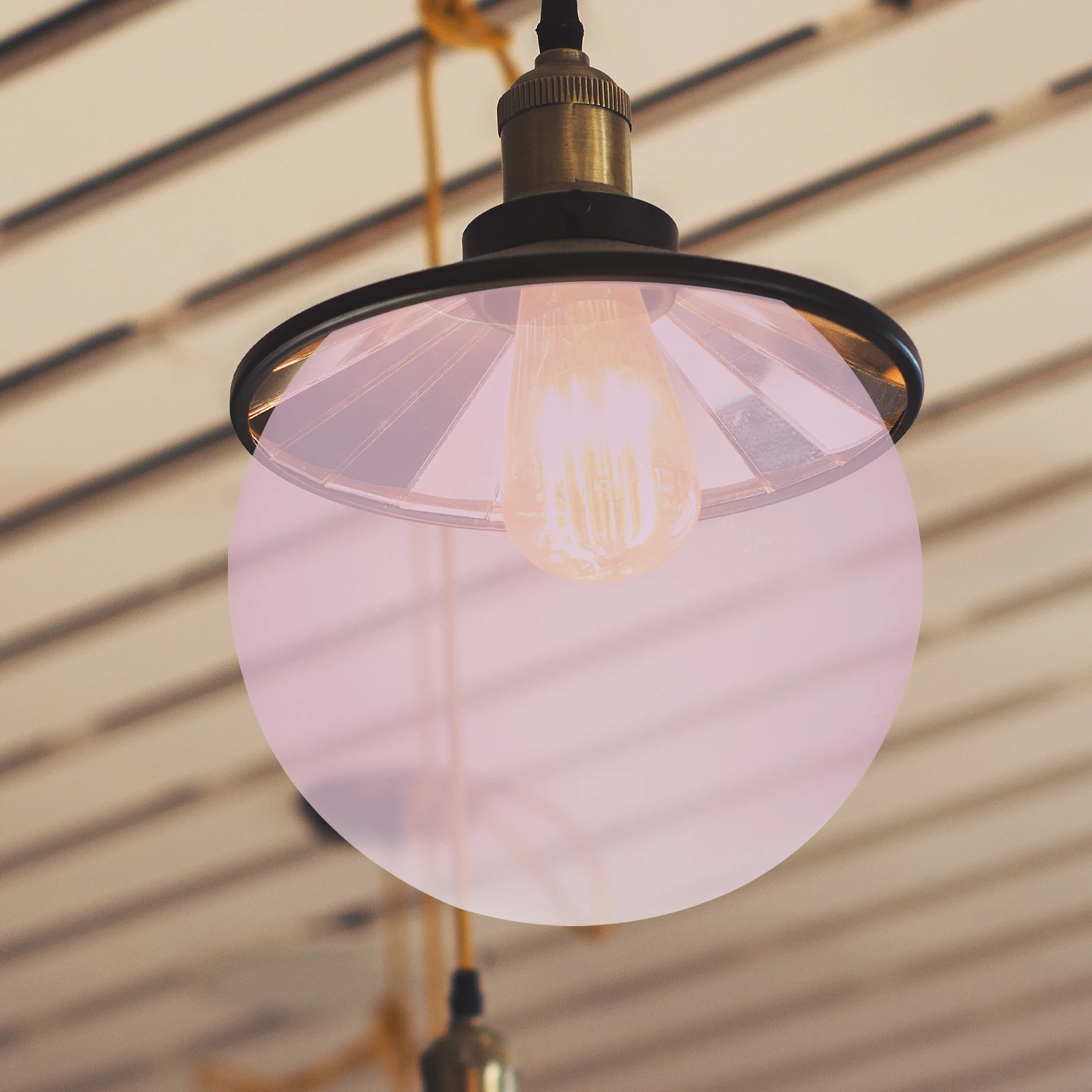 

Абажур в виде глобуса, акриловый шар, сменный абажур, простая установка, легкий, водонепроницаемый для гостиной, спальни, столовой, кухни