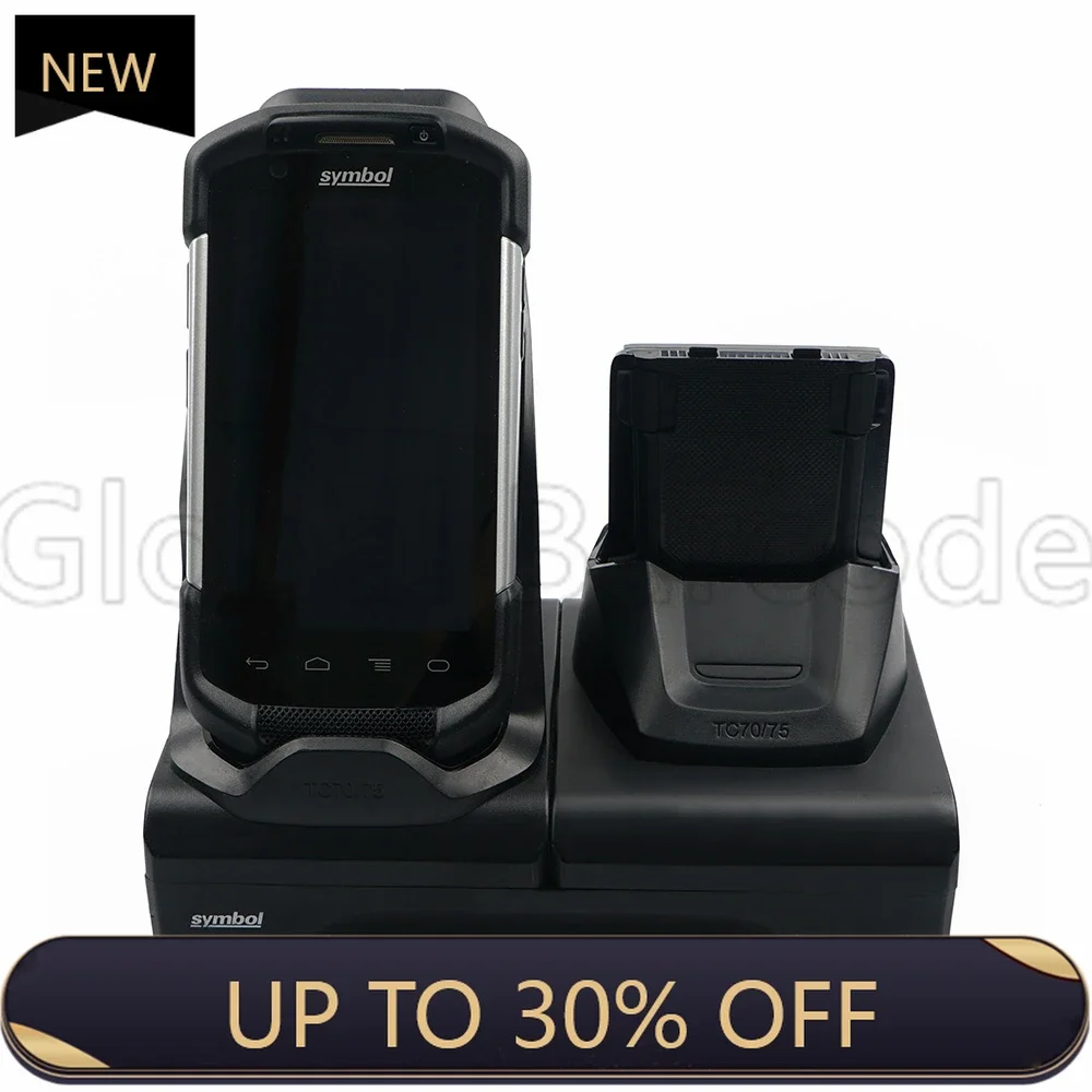 2-Slot Charging Cradle Dock with USB Connector FOR Symbol TC70 TC75,CRD-TC7X-SE2