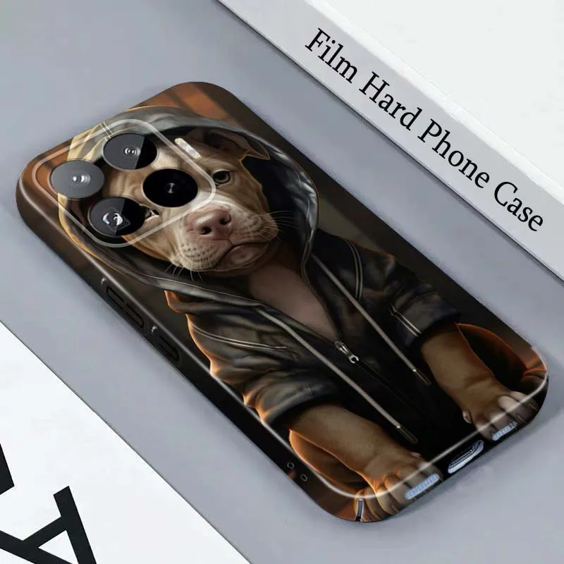 Funda rígida para teléfono con diseño de Pitbull de dibujos animados para Honor Play Magic 8 7 6 X9d X9c X9 X8b X8A X8 500 200 X50 X60 Lite GT Pro