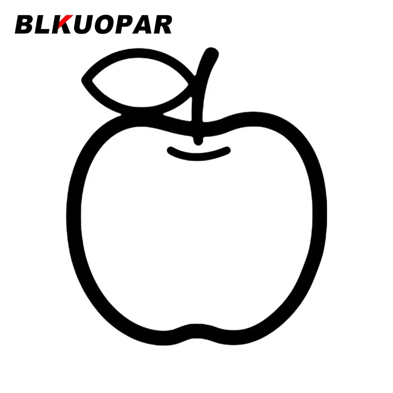 

BLKUOPAR Apple автомобильная наклейка устойчивая к царапинам высечка индивидуальный винил модная графика солнцезащитный крем забавная защита двери автомобиля в фургоне
