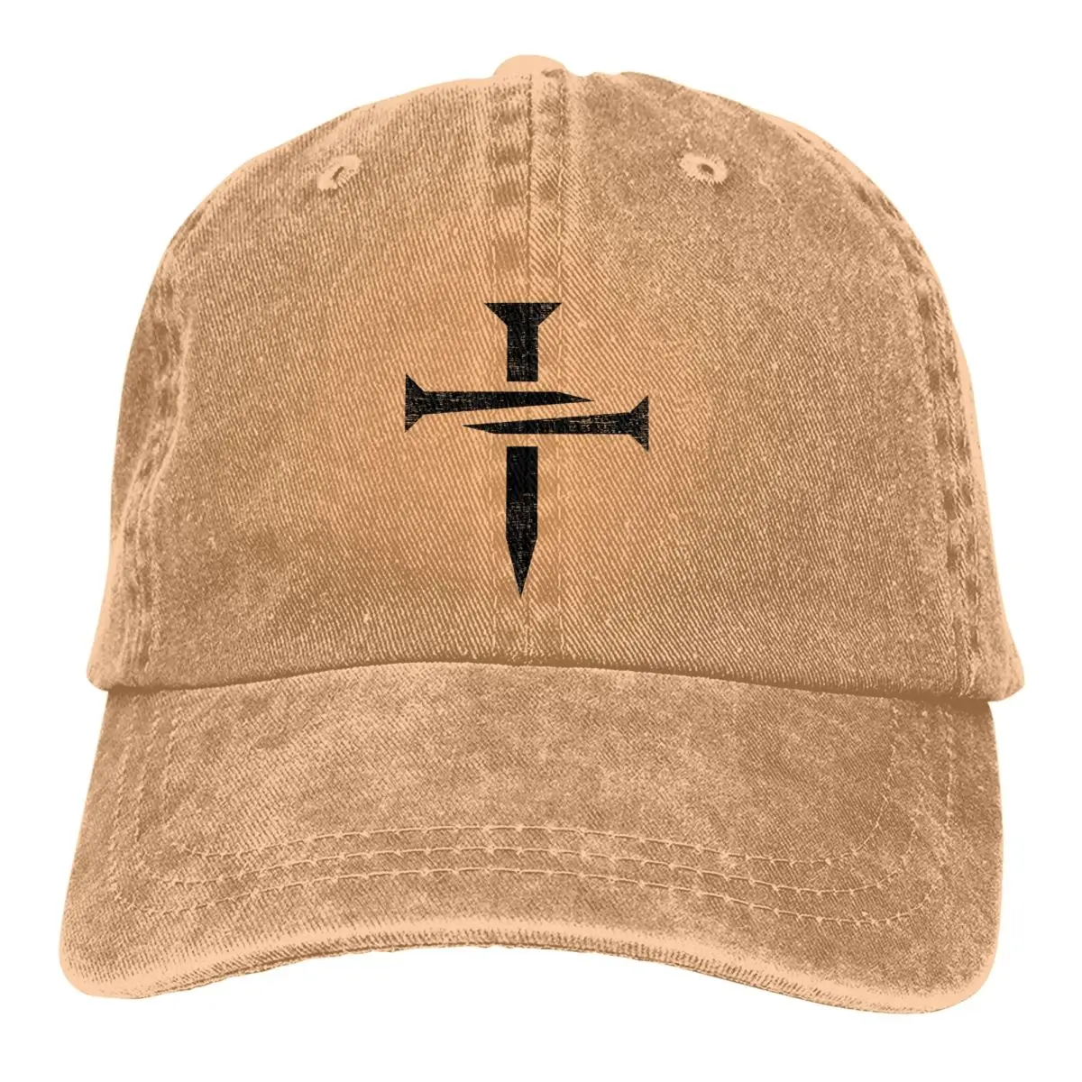 

Summer Cap Sun Visor 3 Nails Hip Hop Caps Jesus God Cross Cowboy Hat Peaked Hats