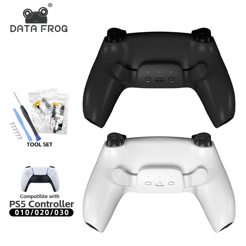 

DATA FROG Back Button For PS5 Controller Attachment Upgrade Board Redesigned Shell Programable Rise Remap Kit For PS5 Accessorie