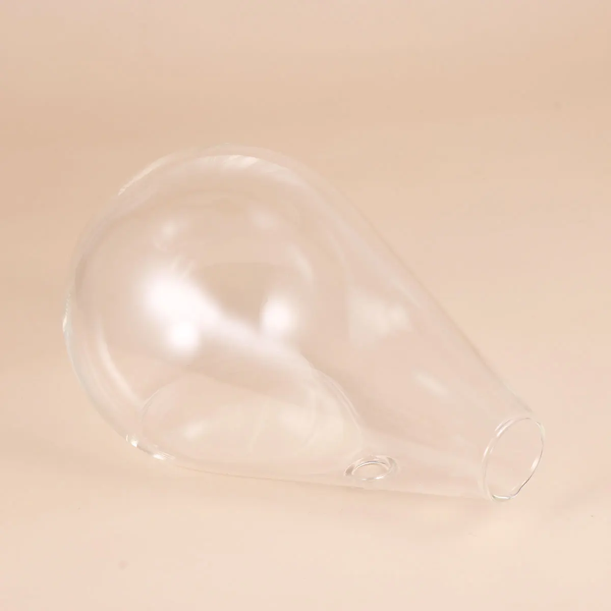 

1Pcs Elegant Wall Mounted Glass Vase Simple Artistic Design Flower Container for Home Office Hotel 10x15cm Glass Vase