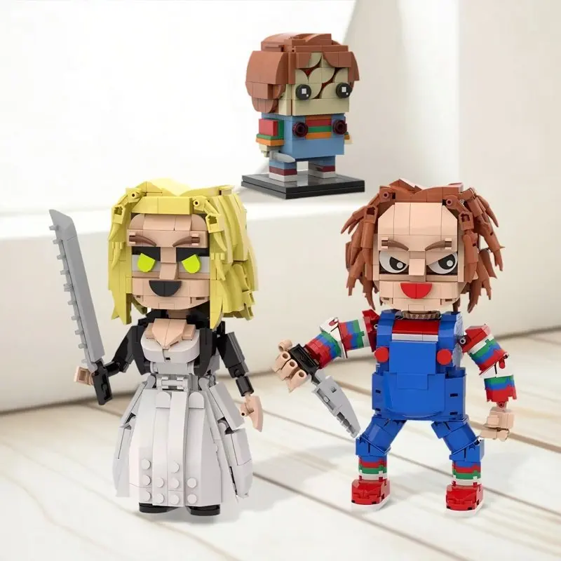 

Конструктор MOC «Призрак-младенец» из серии фильмов ужасов, модель куклы Чаки, детские игрушки, подарок на день рождения