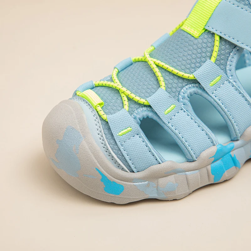 Summer Boys Sport Sandals Kids Candy Color Hollow Beach Sandals Girls Soft Holiday Cool Shoes For Summer