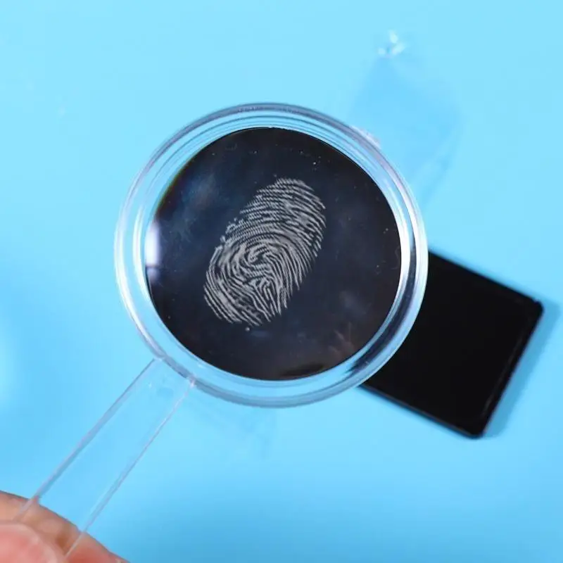 Fingerprint Identification Science Experiment Kit DIY Physics Experiment Toy Complete Material Set For School Home STEM Learnin