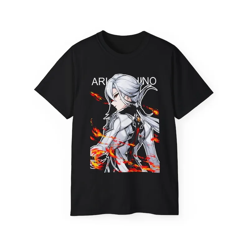 Arlecchino Genshin Impact Shirt The Knave genshin Father Unisex Ultra Cotton Tee