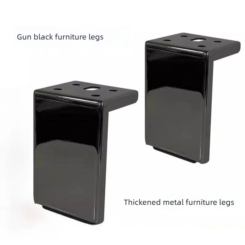 4pcs Metal Furniture Legs Sofa Legs Hardware Feets Accessories Bucket Cabinet Feets Coffee Table Support Furniture Legs Metal