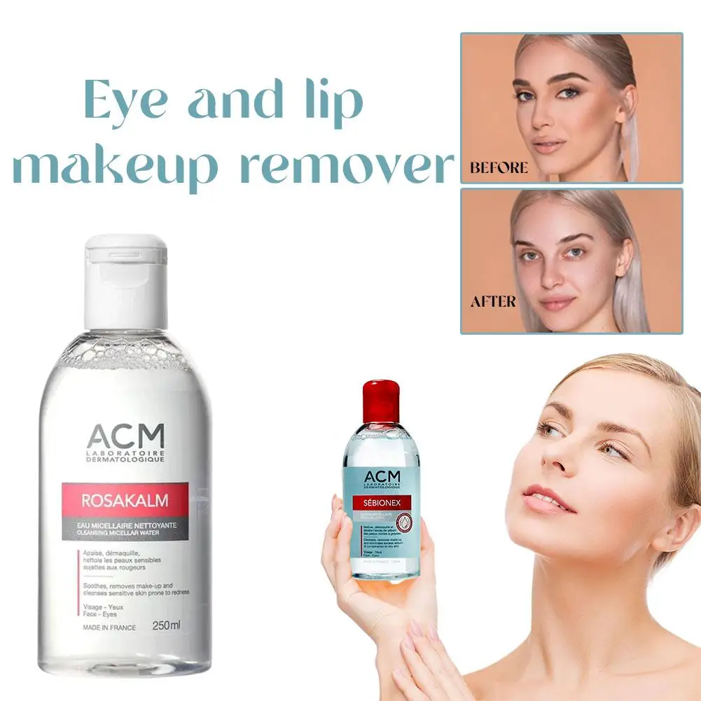 ACM كفاءة مزيل ماكياج النفط العين مزيل ماكياج الشفاه تنعيم الجلد التطهير الوجه الفرنسية Aishimei التطهير السائل العناية بالوجه #5